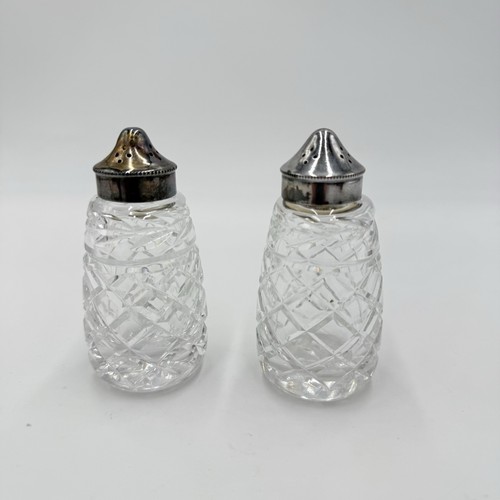 Waterford crystal salt - /, pepper