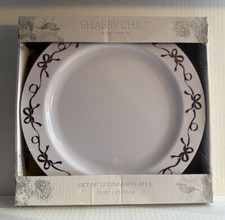 Shabby Chic Set Of 12 Dinner