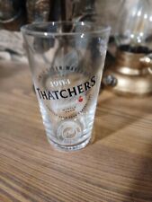 4 X Thatchers Half Pint Glass
