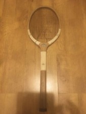 Rare Antique Wooden Tennis