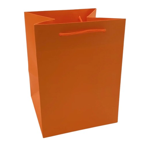 Large orange gift - bag, 33