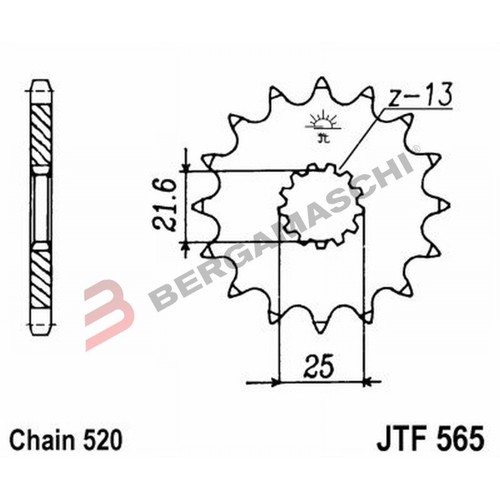 Sprocket 565 z13 for - sprocket,