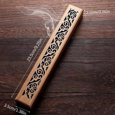 Wooden incense stick holder - wooden,
