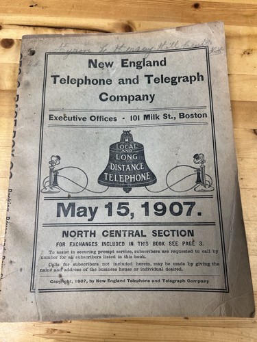 New england telephone - england,
