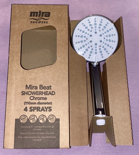Mira beat spray 11cm shower - mira,