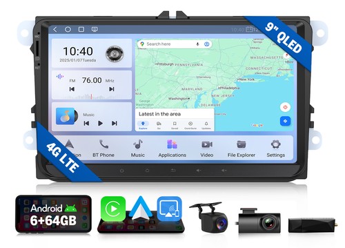For seat skoda android - skoda, 9"