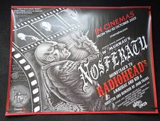 Radiohead X Nosferatu Silents Synced Original Quad Cinema Poster