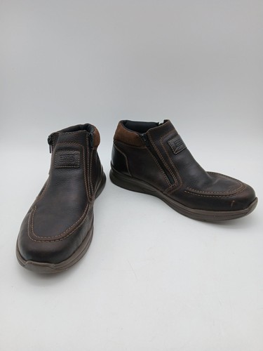 Rieker brown leather ankle - rieker,