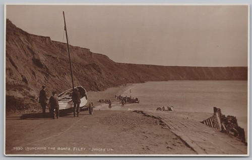 Filey yorkshire launching the - launching,