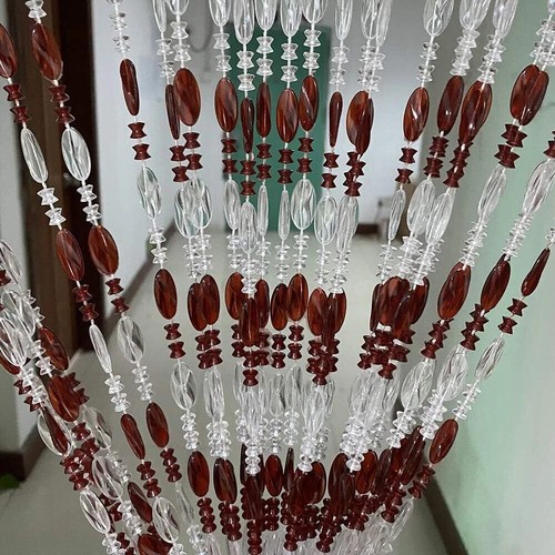 Beaded acrylic door curtain - beaded,