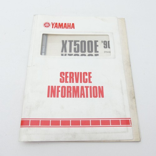 Yamaha 500 600 service - 600, e