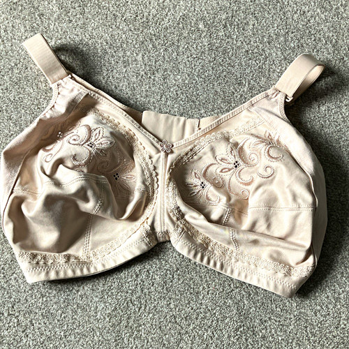 Beige unpadded embroidered - unpadded,