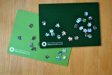 3x Jigsaw Puzzle Felt Sorter