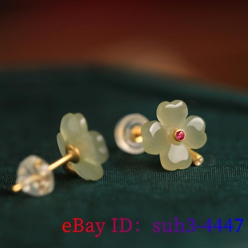 Natural green real jade clover - real,