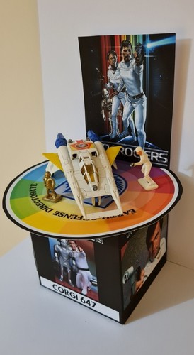 Corgi 647 buck rogers disc - corgi,