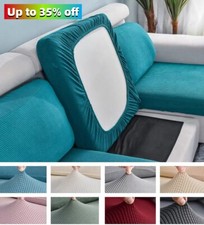 1/2/3 Seater Sofa Seat Covers Stretch Couch Cushion Slipcovers Protector Replace