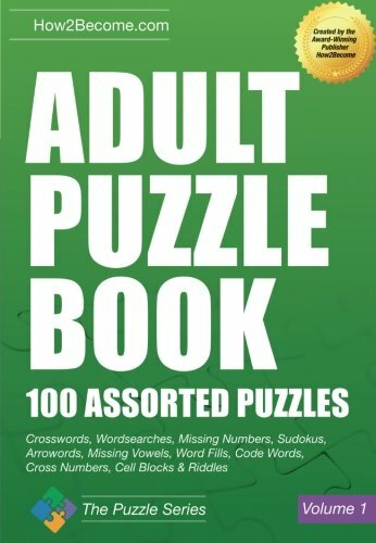 Adult puzzle book - adult, book: