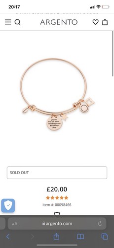 Argento karma friendship rose - argento,