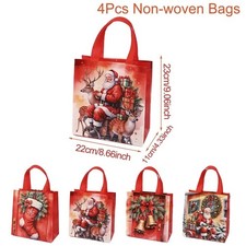 4/8pcs Christmas Gift Bags