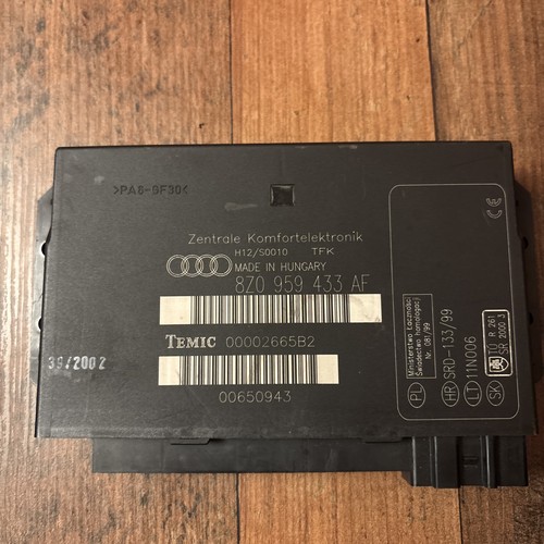 Audi convenience control - audi,