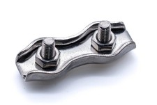 Wire rope duplex clamp A4 316