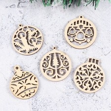  50 Pcs Wooden Colored Balls