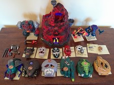 MIGHTY MAX Bluebird Toys - Job Lot / Bundle - Doom Zones, Horror Heads etc.