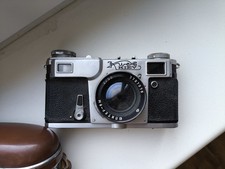 VINTAGE Soviet Camera KIEV + Jupiter-8M 50mm 2/50 Lens  35mm 