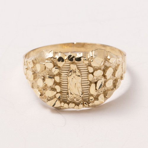10k gold diamond - diamond-cut, virgin