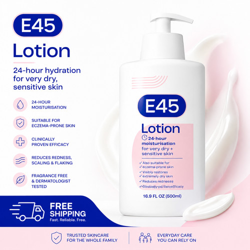 E45 daily moisturiser - e45, lotion