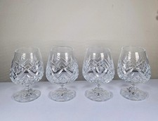 Set of 4 Vintage Cut Crystal