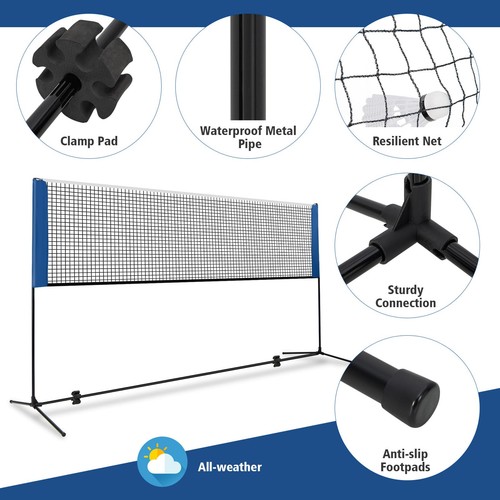 Badminton net with stand - badminton,