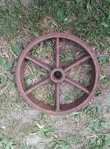 Vintage cast iron - vintage, 12"