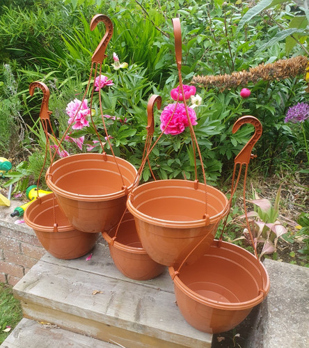 Set terracotta plastic - set, 5