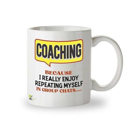 Funny coach mug - funny, repeating