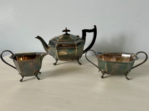 Vintage art deco silver plated - art,