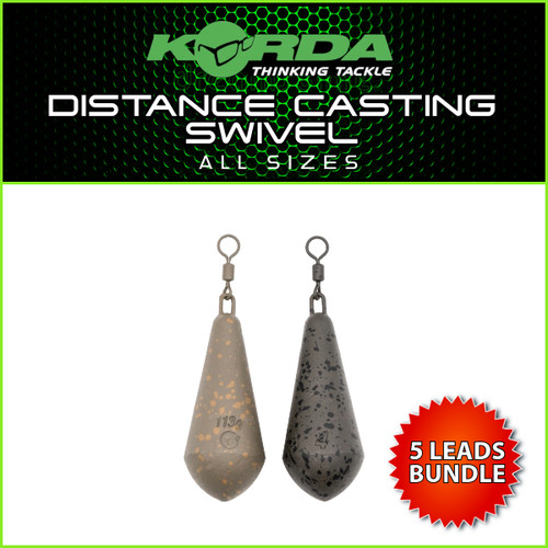 Korda distance casting swivel - korda,