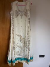 Anarkali Salwar Kameez Lehnga INDIAN PAKISTANI ASIAN Bollywood Eid Diwali Size M