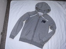 Jack Wills Men's Cotton fleece Jacket Hoodie Grey   Size Medium M