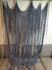 extra large macrame wall hanging hand made 1.7 m max by 2.5m tall Handmade