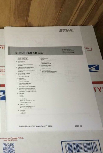 130 131 ht130 ht131 - 131, stihl