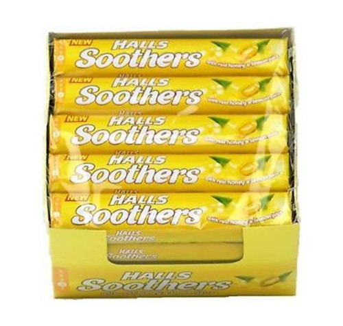 Halls soothers honey lemon - halls,