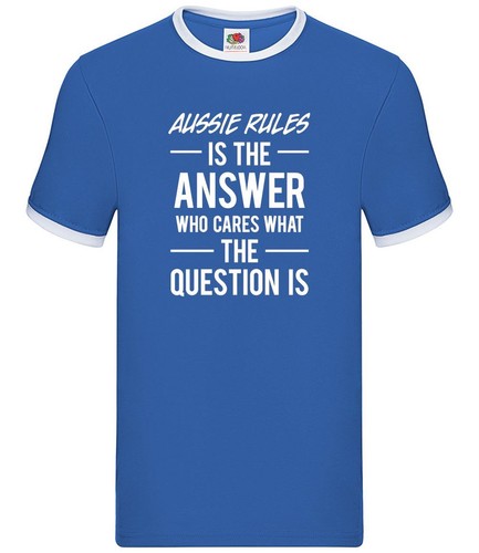 Aussie rules the - aussie, is