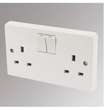 2 x Crabtree 4306 Double