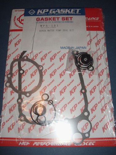 Water pump gasket set honda - water,