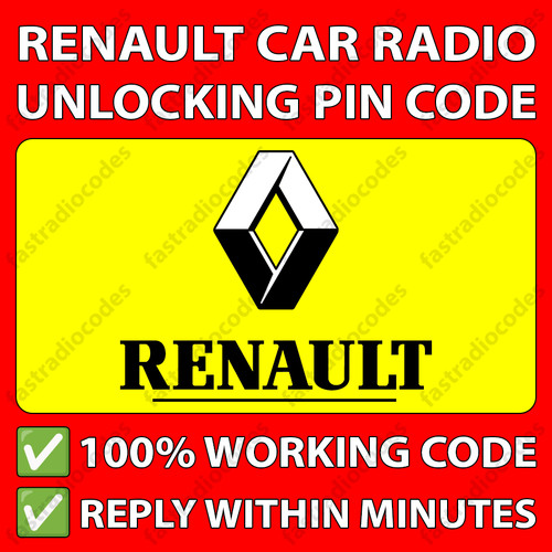 Renault radio unlocking - ✅renault,