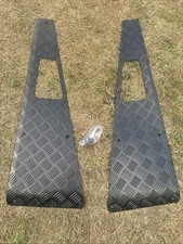 Land Rover Defender Chequerplate WingTop 3mm Powdercoated Black New Never Fitted