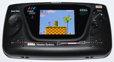 Sega Game Gear New IPS LCD USB-C Rechargeable Batterys Black Recapped Stereo
