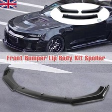 For VW Golf MK4 MK5 MK6 MK7 Front Bumper Chin Lip Spoiler Splitters Kit Glossy