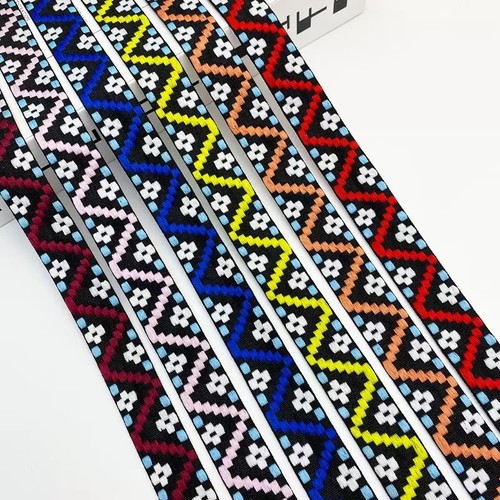 Ethnic bohemian jacquard trim - ethnic,